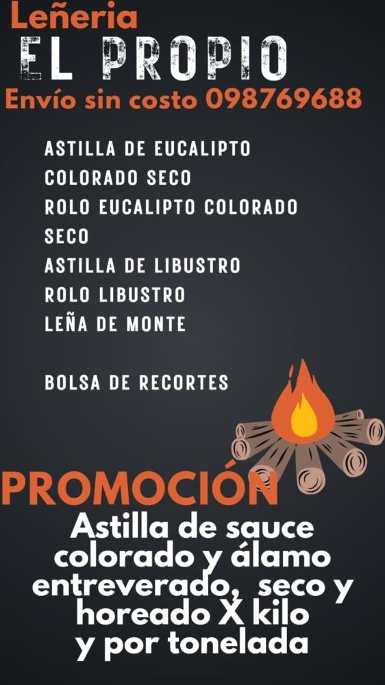 Leñería El Propio - Afiche 1 (1)